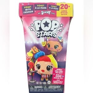 My Squishy Little Pop Stars Fashion Fidget Doll - Red and Yellow